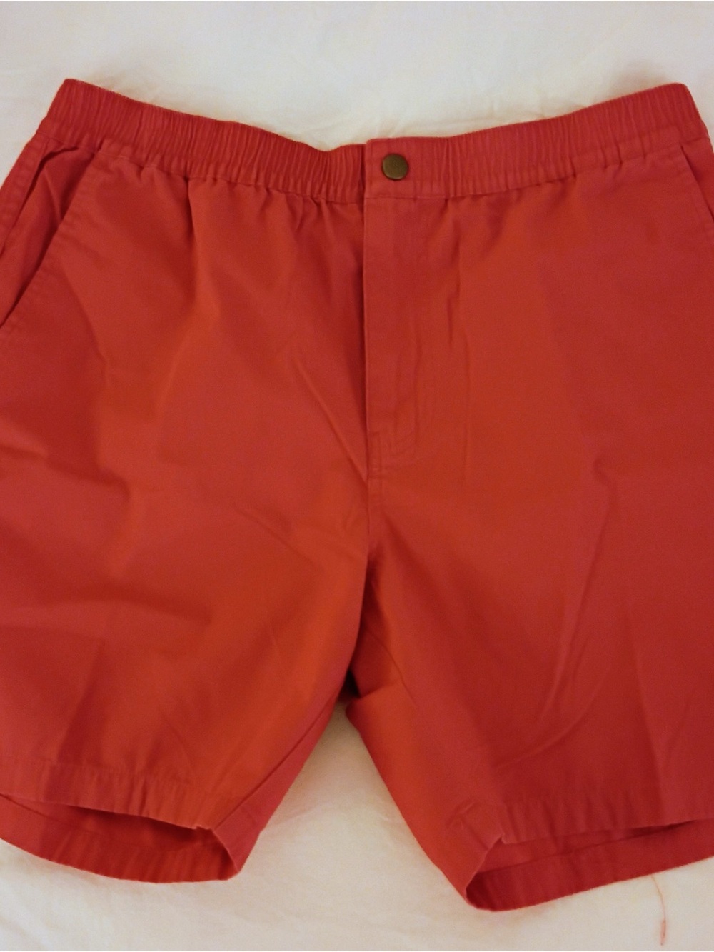 J. Crew Coral Tripper Short - Solid Coral Waistband